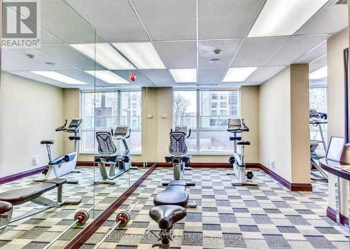 3301 - 208 Enfield Place, Mississauga, ON - Indoor Photo Showing Gym Room