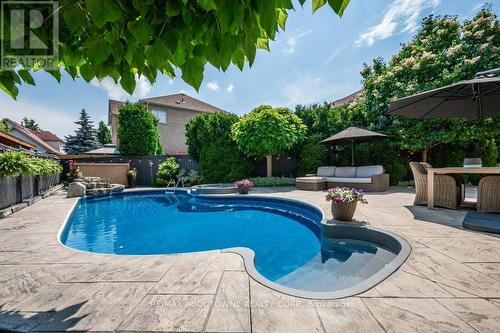 3893 Trelawny Circle, Mississauga (Lisgar), ON - Outdoor With In Ground Pool With Deck Patio Veranda With Backyard