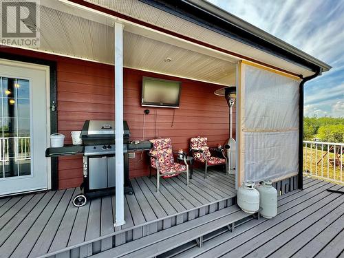 2830 Christopher Lea Estates, Dawson Creek, BC - Outdoor With Deck Patio Veranda With Exterior