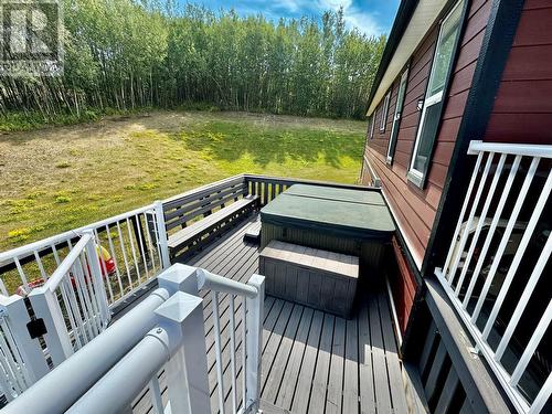 2830 Christopher Lea Estates, Dawson Creek, BC - Outdoor With Deck Patio Veranda With Exterior