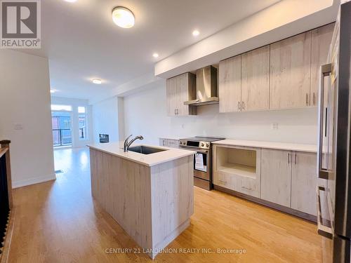 1820 Donald Cousens Parkway, Markham (Cornell), ON - Indoor Photo Showing Kitchen With Stainless Steel Kitchen