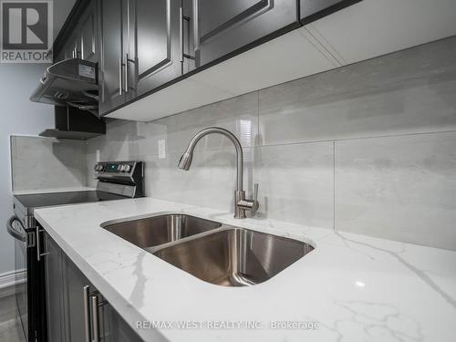 Bsmt - 72 Sedgegrass Way, Brampton (Sandringham-Wellington), ON - Indoor Photo Showing Kitchen With Double Sink With Upgraded Kitchen