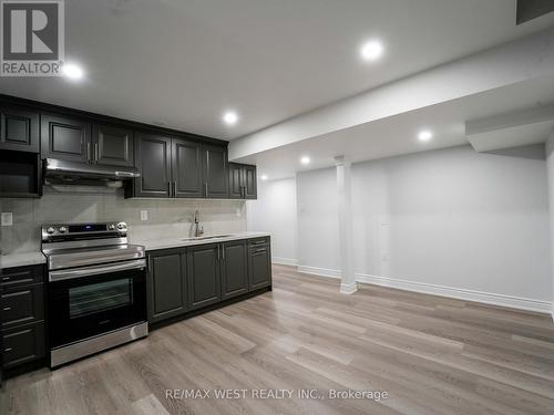 Bsmt - 72 Sedgegrass Way, Brampton (Sandringham-Wellington), ON - Indoor Photo Showing Kitchen