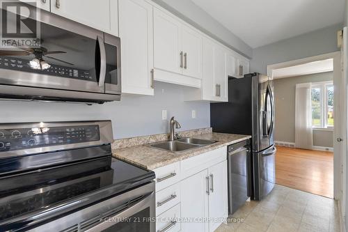 225 Dawn Drive, London, ON - Indoor Photo Showing Kitchen With Double Sink