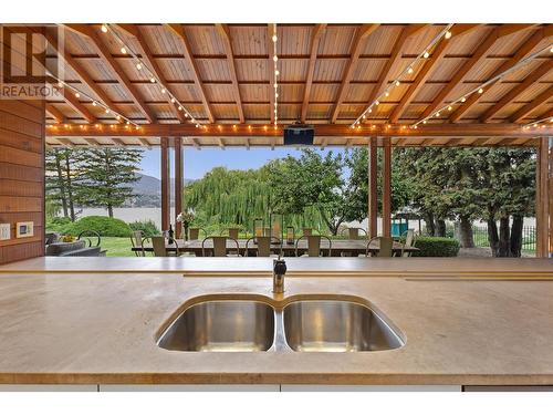 106 Devon Drive, Okanagan Falls, BC - Indoor Photo Showing Kitchen With Double Sink