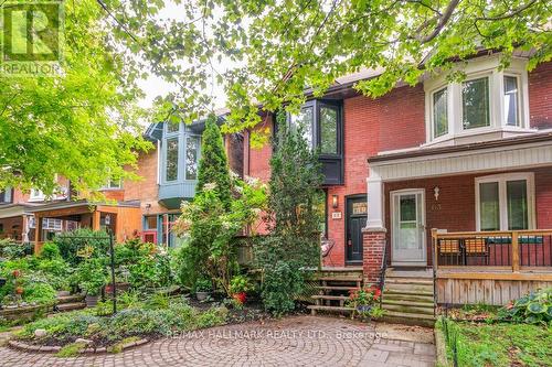 65 Coady Avenue, Toronto (South Riverdale), ON - Outdoor With Deck Patio Veranda With Facade