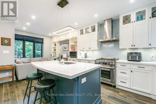 65 Coady Avenue, Toronto (South Riverdale), ON - Indoor Photo Showing Kitchen With Upgraded Kitchen