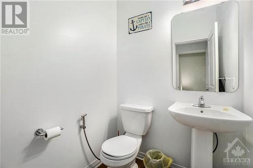 Powder Room on Main Level - 42 Mona Mcbride Drive, Arnprior, ON - Indoor Photo Showing Bathroom