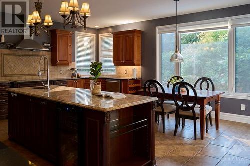 1030 Goward Drive, Kanata, ON - Indoor Photo Showing Kitchen With Double Sink