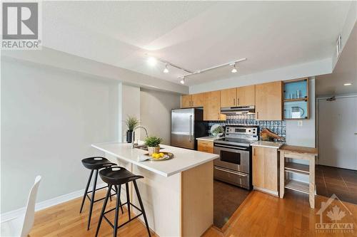 429 Somerset Street W Unit#510, Ottawa, ON - Indoor Photo Showing Kitchen With Stainless Steel Kitchen