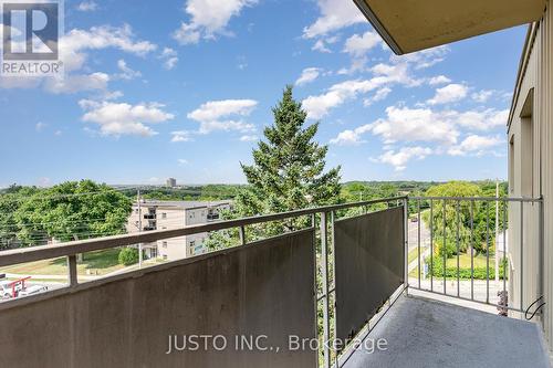 501 - 283 Fairway Road N, Kitchener, ON - Outdoor With Balcony With View With Exterior