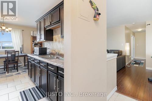 501 - 283 Fairway Road N, Kitchener, ON - Indoor Photo Showing Kitchen With Double Sink