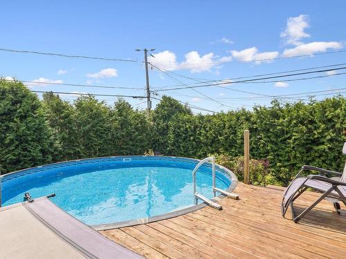 Backyard - 29 Rue Bocage, Gatineau (Gatineau), QC - Outdoor With Above Ground Pool With Backyard