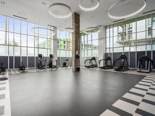 Exercise room - 415-1450 Rue Island, Montréal (Le Sud-Ouest), QC - Indoor Photo Showing Gym Room