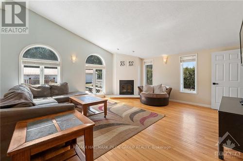 1310 Lacroix Road, Clarence-Rockland, ON - Indoor Photo Showing Living Room With Fireplace