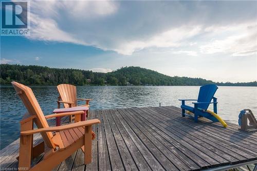 131 Peninsula Road, North Bay, ON - Outdoor With Body Of Water With Deck Patio Veranda With View