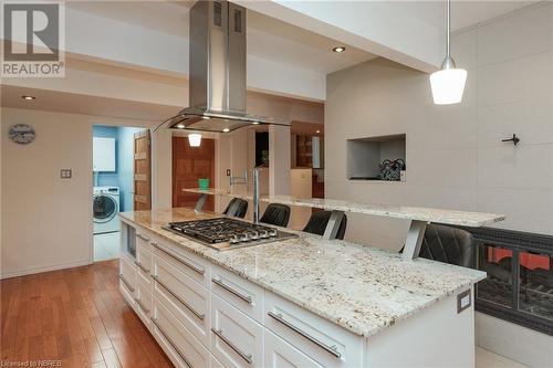 131 Peninsula Road, North Bay, ON - Indoor Photo Showing Kitchen With Upgraded Kitchen