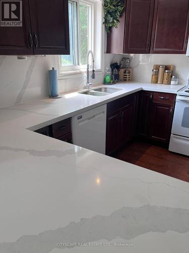 1173 Lisgar Avenue, Oshawa, ON - Indoor Photo Showing Kitchen With Double Sink