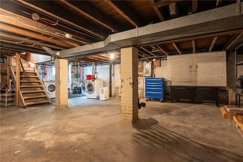 Basement - 46 Rosslyn Avenue N, Hamilton, ON - Indoor Photo Showing Basement