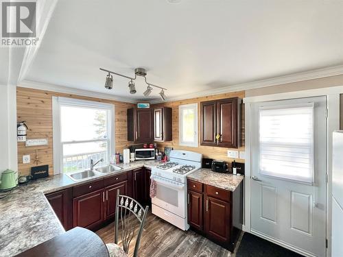 64 Main Street, Point Of Bay, NL - Indoor Photo Showing Kitchen With Double Sink