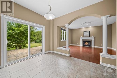 58 Queenston Drive, Ottawa, ON - Indoor With Fireplace