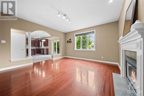 58 Queenston Drive, Ottawa, ON - Indoor With Fireplace