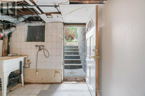 117 Glebemount Avenue, Toronto (Danforth), ON - Indoor Photo Showing Garage