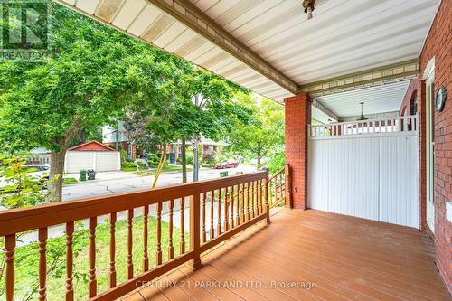 117 Glebemount Avenue, Toronto (Danforth), ON - Outdoor With Deck Patio Veranda With Exterior