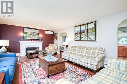 192 Mount Royal Boulevard, Moncton, NB - Indoor Photo Showing Living Room With Fireplace