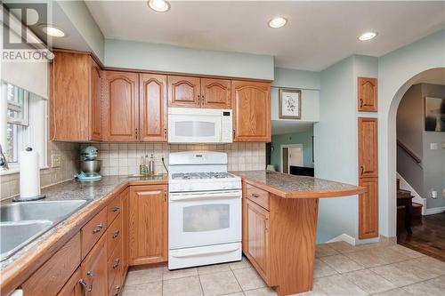 192 Mount Royal Boulevard, Moncton, NB - Indoor Photo Showing Kitchen With Double Sink