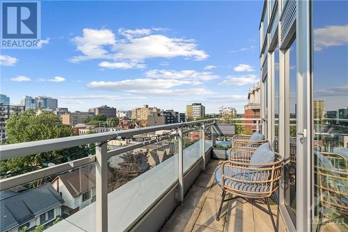 340 Mcleod Street Unit#739, Ottawa, ON - Outdoor With Balcony With View