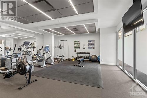 340 Mcleod Street Unit#739, Ottawa, ON - Indoor Photo Showing Gym Room