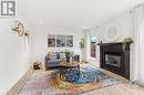 826 Clearbrook Drive, Ottawa, ON  - Indoor Photo Showing Living Room With Fireplace 