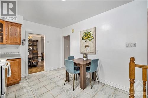 7 Lyall Street, Ottawa, ON - Indoor Photo Showing Dining Room