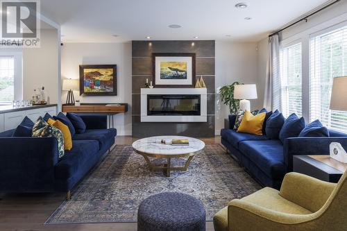 2 Linden Place, St. John'S, NL - Indoor Photo Showing Living Room With Fireplace