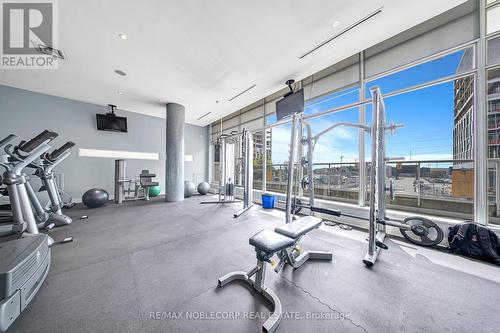 208 - 1050 The Queensway, Toronto (Islington-City Centre West), ON - Indoor Photo Showing Gym Room