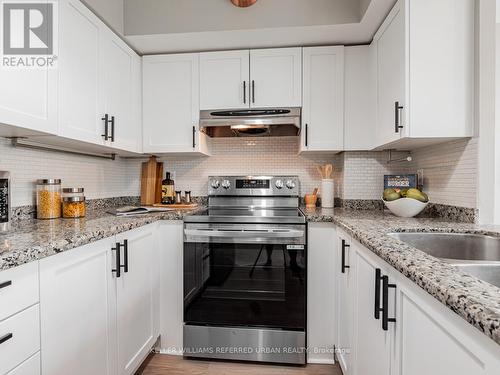 917 - 39 Parliament Street, Toronto (Waterfront Communities), ON - Indoor Photo Showing Kitchen With Upgraded Kitchen