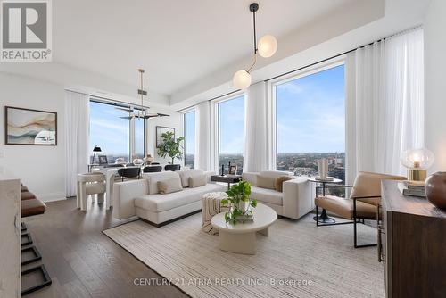 2705 - 470 Front Street, Toronto (Waterfront Communities), ON - Indoor Photo Showing Living Room