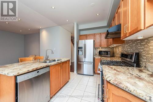 5507 Longford Drive, Mississauga (Churchill Meadows), ON - Indoor Photo Showing Kitchen With Double Sink