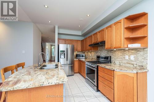 5507 Longford Drive, Mississauga (Churchill Meadows), ON - Indoor Photo Showing Kitchen With Double Sink