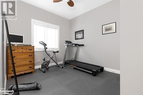 86 Chaffey Township Road, Huntsville, ON - Indoor Photo Showing Gym Room