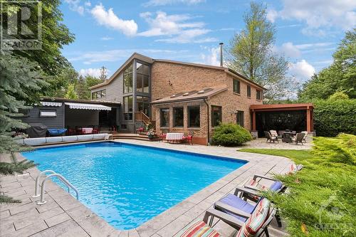 37 Revol Road, Ottawa, ON - Outdoor With In Ground Pool With Deck Patio Veranda