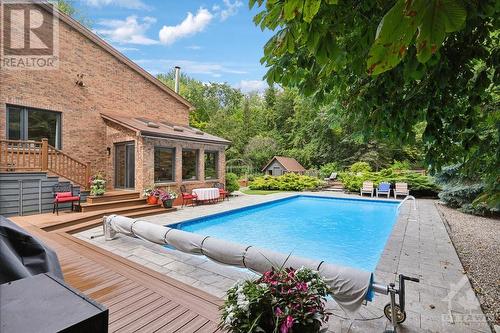 37 Revol Road, Ottawa, ON - Outdoor With In Ground Pool