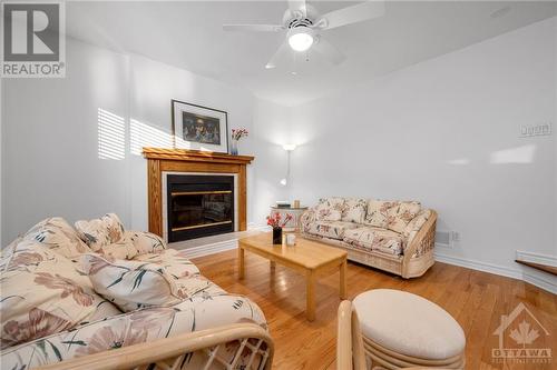 Family Room - 7 Vermont Avenue, Ottawa, ON - Indoor Photo Showing Living Room With Fireplace