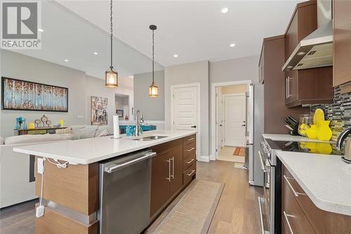 868 Manhattan Drive, Sarnia, ON - Indoor Photo Showing Kitchen With Double Sink With Upgraded Kitchen