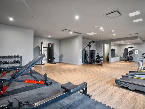 Salle d'exercice - 506-1020 Rue Levert, Montréal (Verdun/Île-Des-Soeurs), QC - Indoor Photo Showing Gym Room