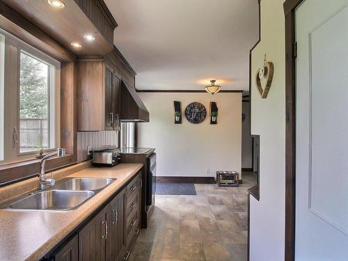 Cuisine - 1602 Rue Des Pins, Val-D'Or, QC - Indoor Photo Showing Kitchen With Double Sink