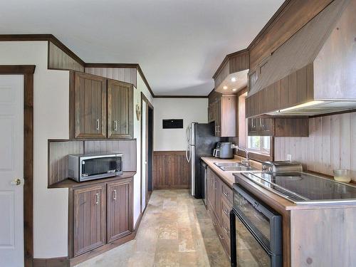 Cuisine - 1602 Rue Des Pins, Val-D'Or, QC - Indoor Photo Showing Kitchen With Double Sink