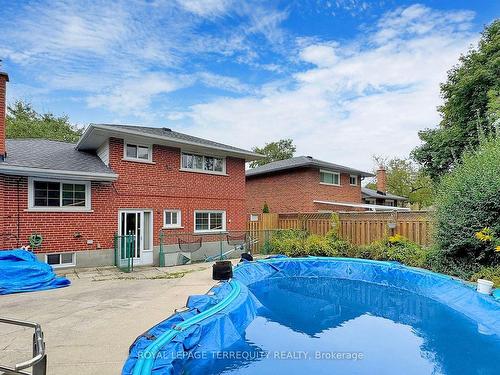 35 Prestbury St, Toronto, ON - Outdoor With Above Ground Pool