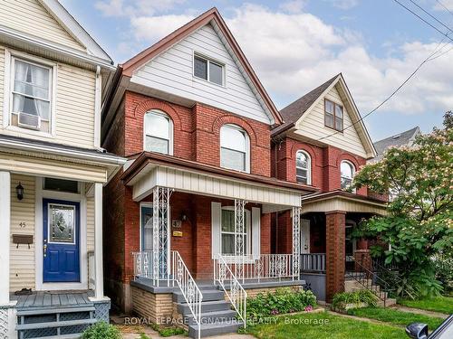 Bsmt-47 Harvey St, Hamilton, ON - Outdoor With Deck Patio Veranda With Facade